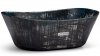  S.V.I.S. Design UMYWALKA 50 CM LIBRA BASIC - BLACKSMITH CZARNO-NIEBIESKI, LAKIER MATOWY
